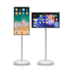 Why is a Height-Adjustable Portable Touch Screen Monitor on Wheels Perfect for Modern Smart Nurseries?